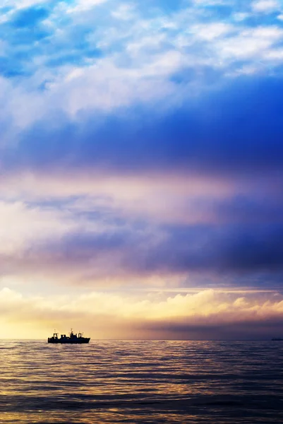 Statku Przetwórni Północnym Atlantyku Połowów Macrell — Zdjęcie stockowe