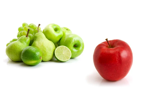 Zöld gyümölcsök — Stock Fotó