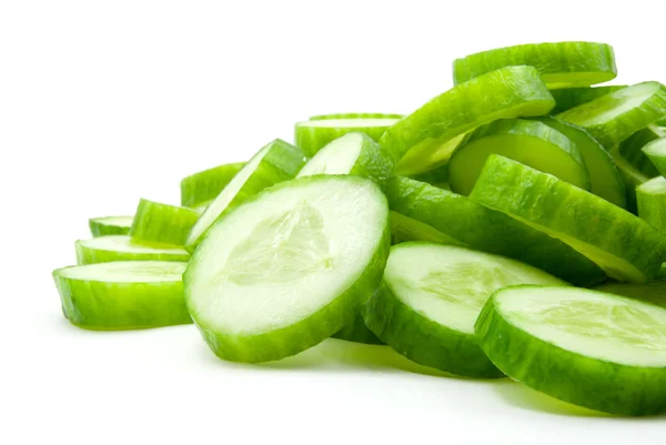 Slices of cucumber — Stock Photo, Image