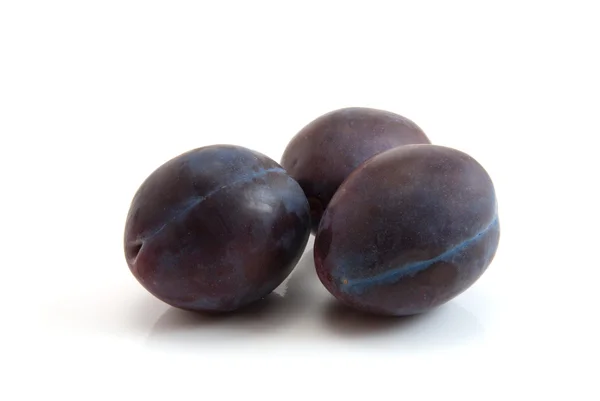 stock image Plum isolated on the white