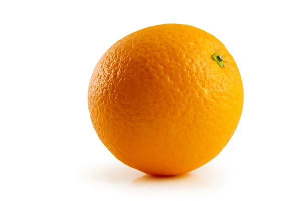 Πορτοκαλί απομονωμένη στο λευκό — Φωτογραφία Αρχείου