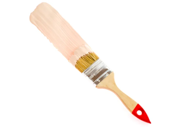 Brush and paint isolated — Stock Photo, Image