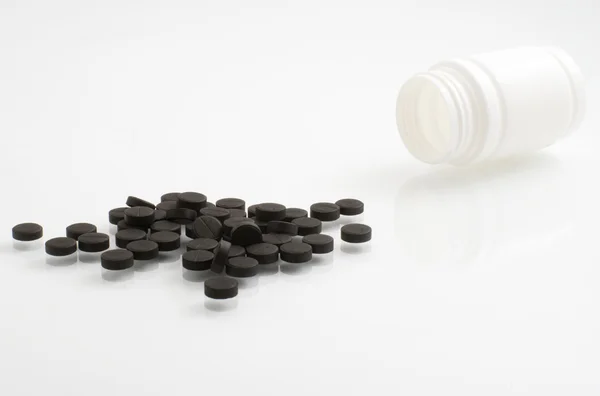 stock image Black pills