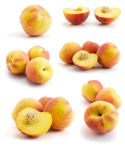 Page of peaches — Stock Photo, Image