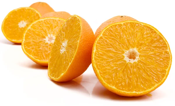 Πορτοκάλια απομονωθεί — Φωτογραφία Αρχείου