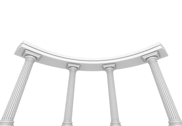 Arco a colonna classico — Foto Stock