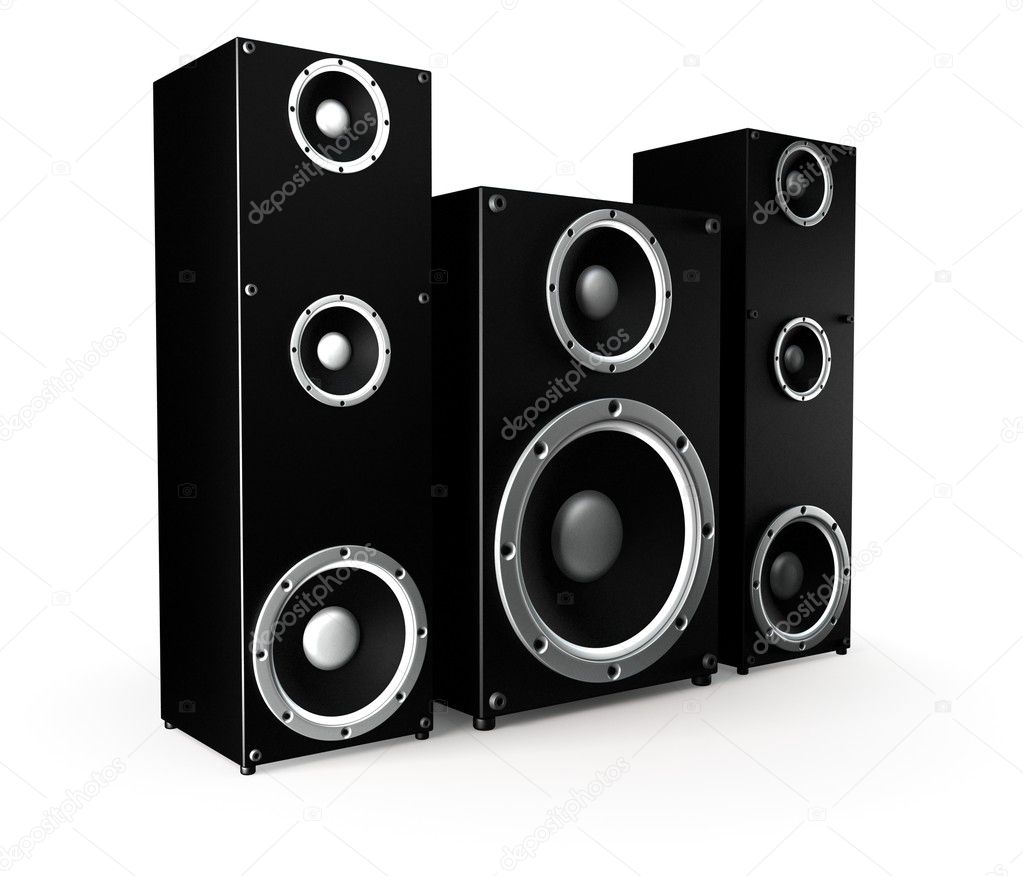 Luxury Black Sound System