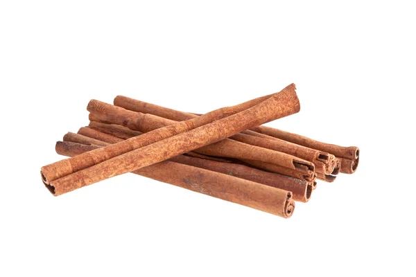 Cinnamon Sticks Isolated White — Stock Photo, Image