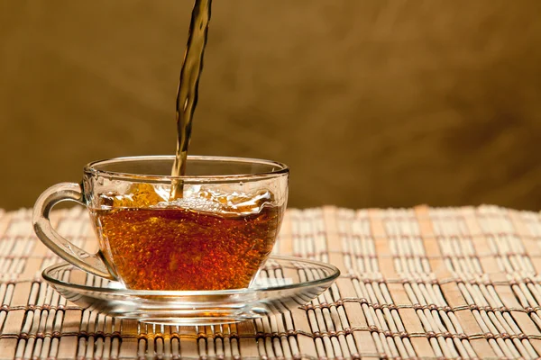 Cup Tea Table — Stock Photo, Image