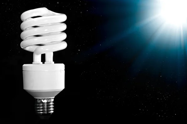 Енергозберігаючі лампи Ліцензійні Стокові Фото