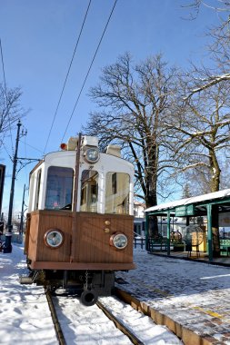 1907 için geri kalma orijinal rittner tren fotoğraflar. Soprabolzano İtalya