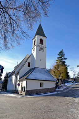 St. Anthony Church Collalbo Italy clipart