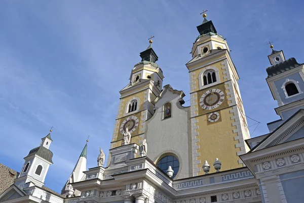 Katedral Santa Maria Assunta Duomo Meydanı Bressanone Talya — Stok fotoğraf