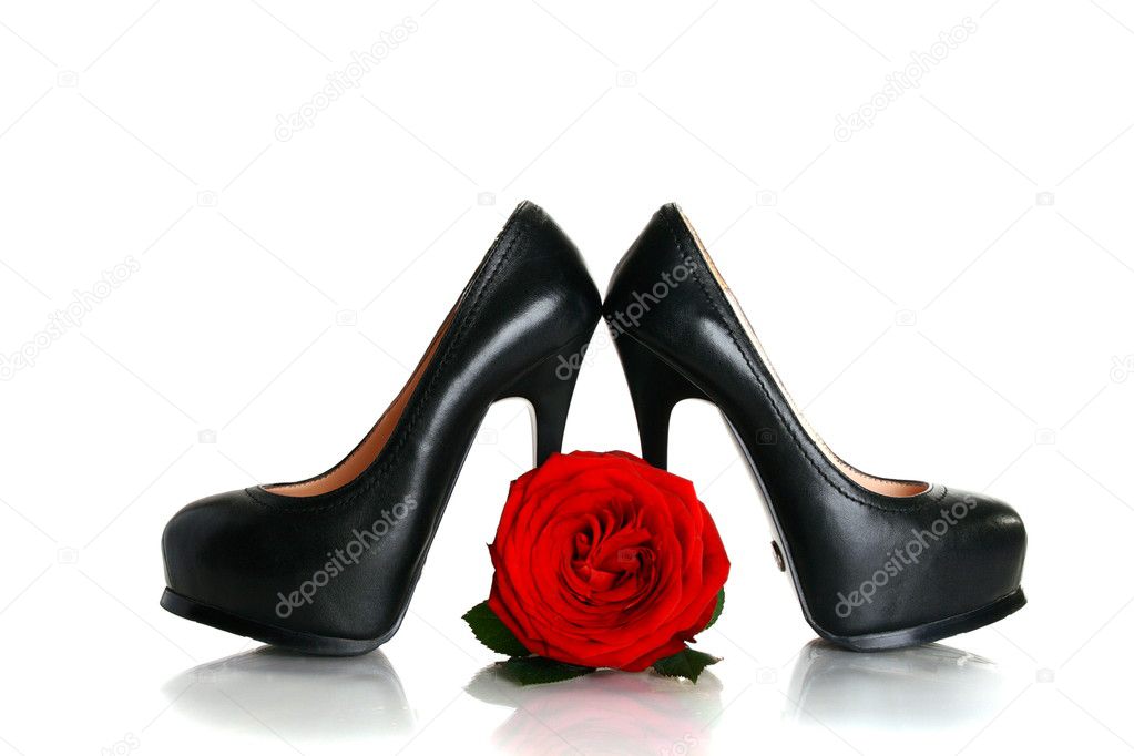 red rose heels