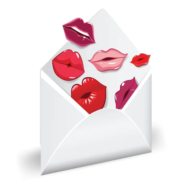 Miłość poczty — Wektor stockowy