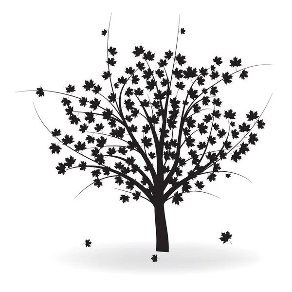 Осінні дерева — стоковий вектор