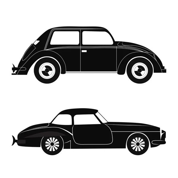 stock vector Silhouette cars