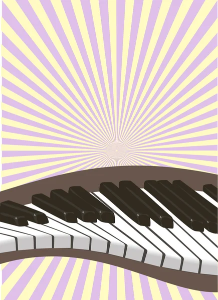 钢琴 — 图库矢量图片