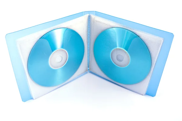 Taška pro disky cd a dvd — Stock fotografie