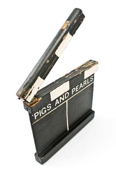 Vintage filme Clapboard — Fotografia de Stock