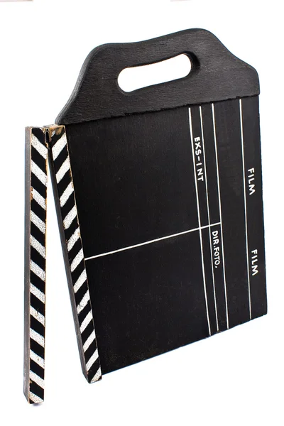 Grande Vintage filme Clapboard — Fotografia de Stock
