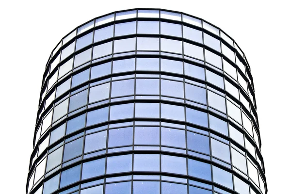 Modern office building made of glass and steel — Stock Photo, Image