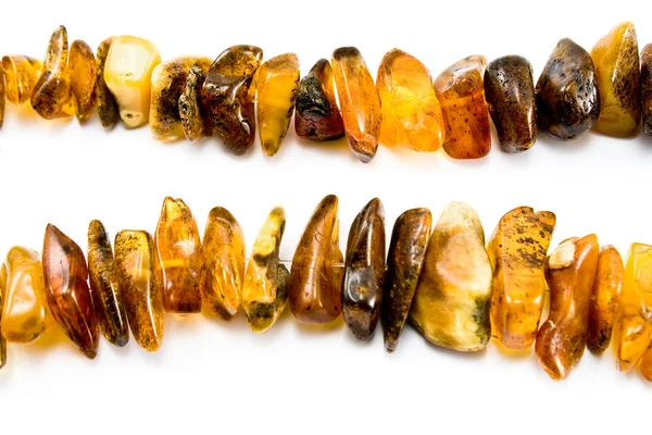 Amber necklace — Stock Photo, Image