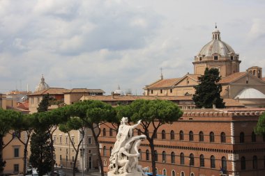 Vue de Rome clipart