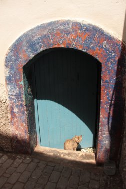 Door of Essaouira clipart