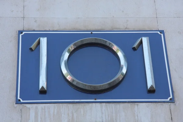 Numer 101 — Zdjęcie stockowe