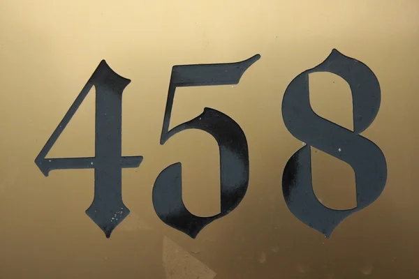 Número 458 — Fotografia de Stock