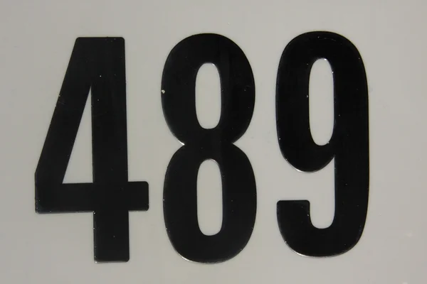 Nummer 489 — Stockfoto