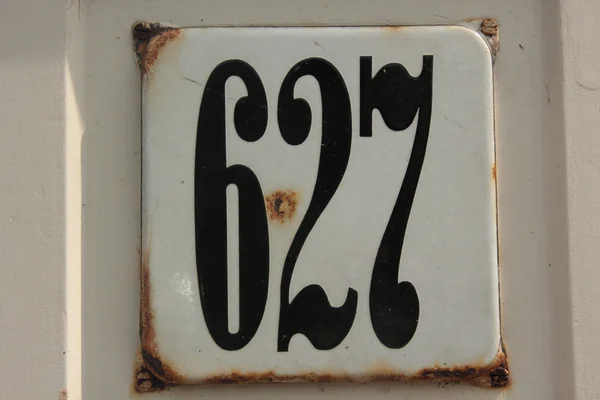 Número 627. — Fotografia de Stock