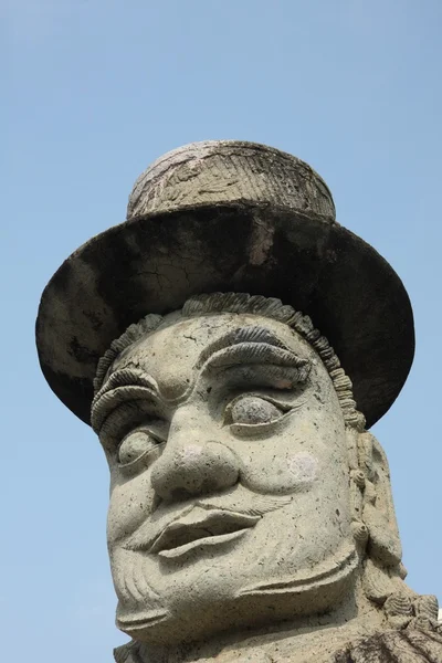 Statue au chapeau — Stockfoto
