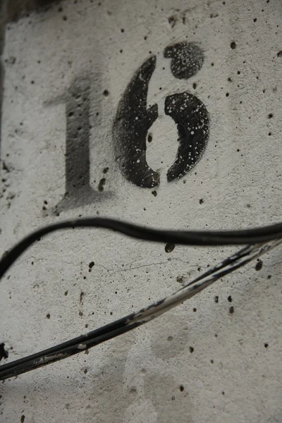 Numer 16 — Zdjęcie stockowe