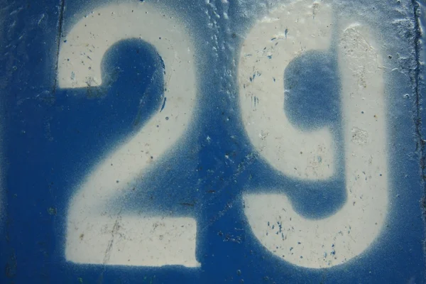 Numer 29 — Zdjęcie stockowe