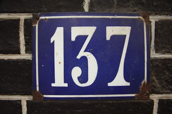 Číslo 137 — Stock fotografie