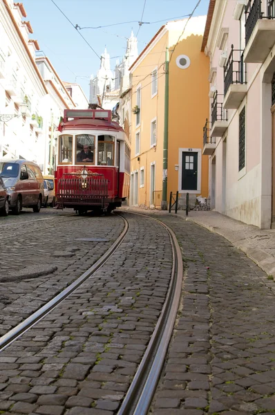 Lisbon turist tram — Stock Photo, Image