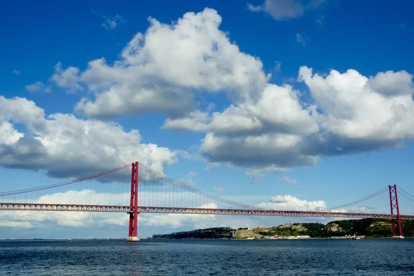 stock image Lisbon's main bridge