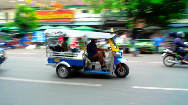 stock image Moving tuk-tuk at Bangkok