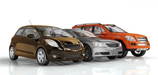 Cars presentation — Stock Photo, Image