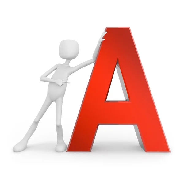 stock image Letter A