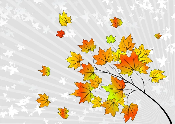 Astratto sfondo autunno — Vettoriale Stock