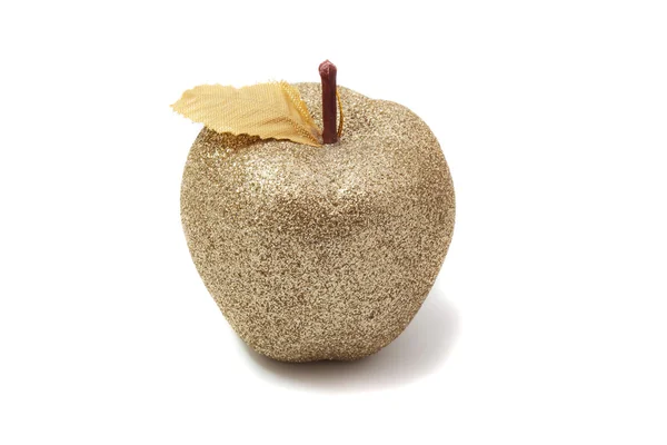 Złote jabłko — Zdjęcie stockowe
