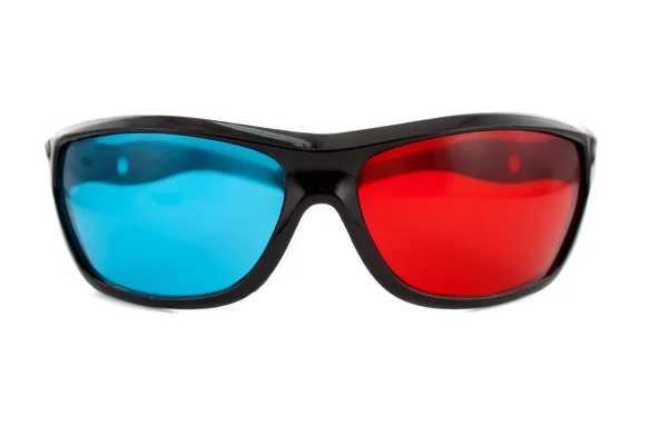 3D brýle přímo — Stock fotografie