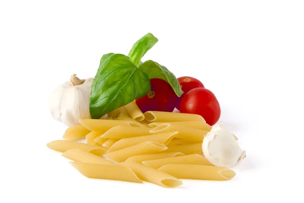 stock image Pasta con basilico