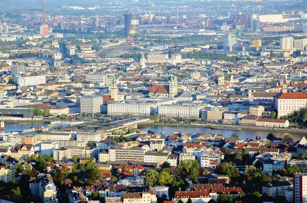 Vista aérea de Linz —  Fotos de Stock