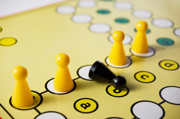 Intolerance in a Board Game — Stock Photo, Image