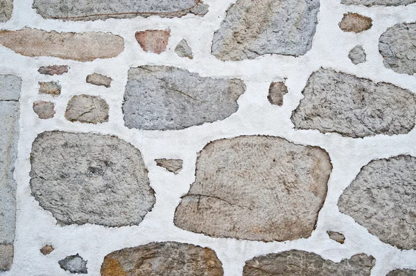 Texture Brick Wall Facing Concrete — Stock Photo, Image