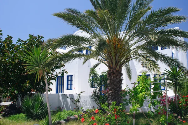 Yunanistan beyaz villa — Stok fotoğraf